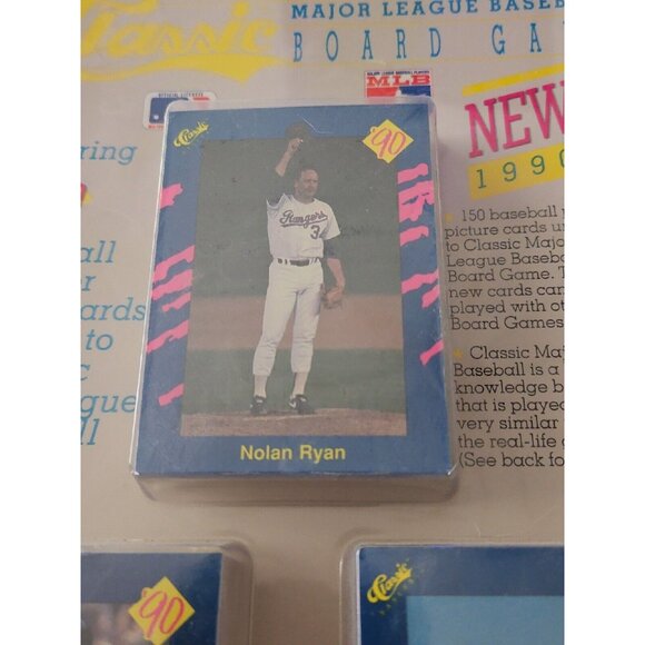 Vintage Sealed Classic MLB Board Game 150 Player Cards Unique To Classic Game - Picture 2 of 9